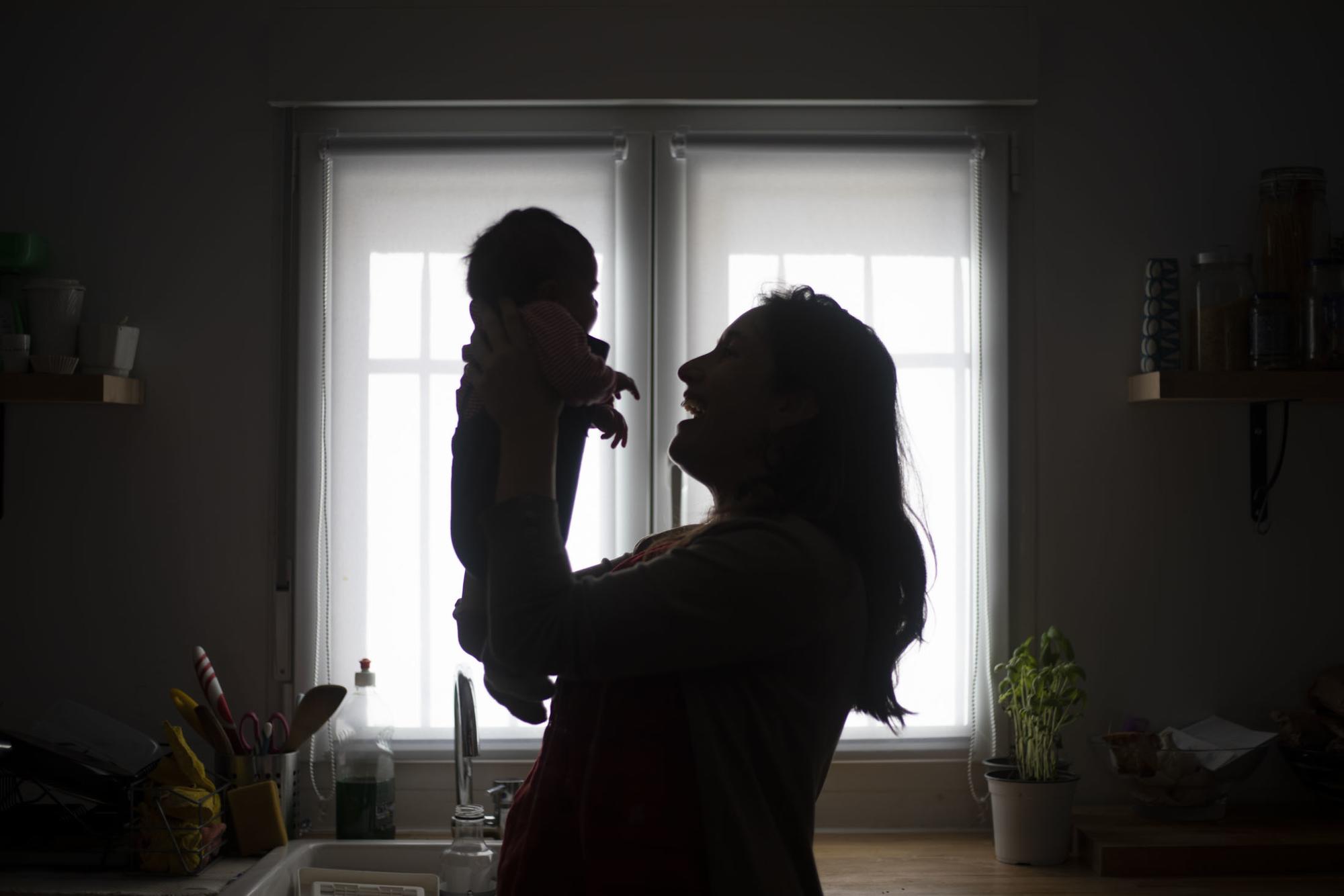 Errukine familia monomarental